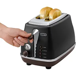 Тостер DeLonghi CTOV 2103.BK - мініатюра 5