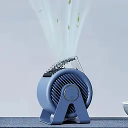 Портативний вентилятор Epik F7-B Snail Blue [137269] - мініатюра 4