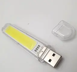 USB підсвічування COB у вигляді флешки брелока для ноутбука повербанка LED лампа світильник 10х2см UKC 0509 - мініатюра 3