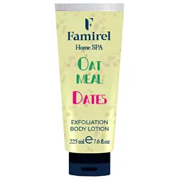 Отшелушивающий лосьон для тела Famirel Home Spa Exfoliant Body Lotion Oatmeal & Dates Овсянка и финики 225 мл