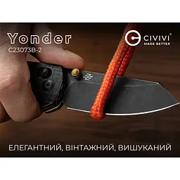 Ніж складаний Civivi Yonder C23073B-2 - мініатюра 17