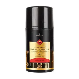 Густий крем-змазка на гібридній основі Sensuva UltraThick Hybrid Formula (100 мл), Полуниця