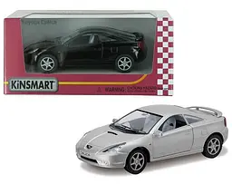 Модель легкова TOYOTA CELICA 5 KT5438W Сірий shop (2000999300592) - мініатюра 1