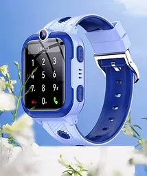 Дитячий смарт годинник Lemfo A8 з 4G LTE, GPS трекером, Wi-Fi, HD відеодзвінками, прослуховуванням, кнопкою SOS та вологозахистом IP67 До 4 днів роботи Чорний - мініатюра 10