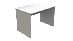 Стіл комп'ютерний Алесандро Ferrum-decor 750x1100x700 ДСП Білий 16 мм (FRD-104734) - мініатюра 2