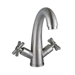 Змішувач для умивальника Globus Lux Dukat SD4-401 000024963 Нержавіюча сталь - мініатюра 2