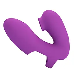Вібратор на палець Pretty Love Super Finger Athena 9.6 см фіолетовий - мініатюра 4