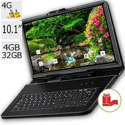 Планшет-телефон Adronix Elit Tab 10 LTE Deep purple 4/32 DUAL SIM 10.1" IPS + Чохол-клавіатура в ПОДАРУНОК - мініатюра 2