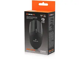Миша REAL-EL RM-210 Black (EL123200036) - мініатюра 10