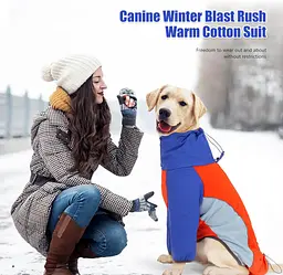 Зимова куртка для собак Wan Talk Fleece Turtleneck Dog Vest, XL - мініатюра 4