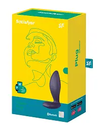 Анальна пробка з вібрацією Satisfyer - Power Plug, синій - мініатюра 5