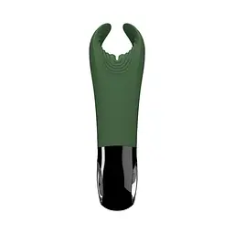 Вібратор для пеніса Fun Factory MANTA moss green/black - мініатюра 4