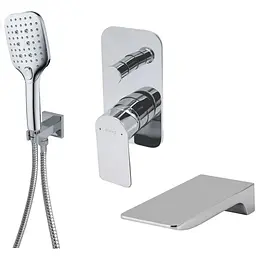 Душова система Topaz Sardinia TS 08222-H20, Хром
