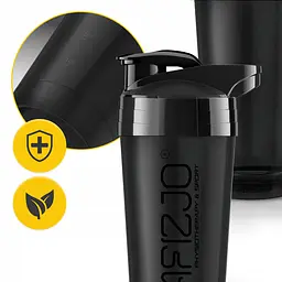 Шейкер спортивний 4FIZJO Ultra 700 мл Black (P-5905973407090) - мініатюра 3