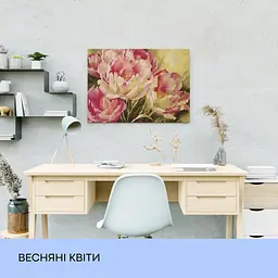 Набір з алмазною мозаїкою "Весняні квіти", 40*50 см, IDEA2-CK457 - мініатюра 3