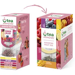 Чай Tea Moments Assorted Fruit Tea кадді-пакет 34.2 г 15 пакетиків - мініатюра 2