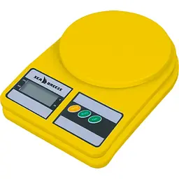 Ваги кухонні SeaBreeze SB-071 Yellow [147726] - мініатюра 1