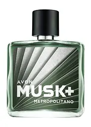 Туалетна вода Avon Musk Metropolitano, 75 мл - мініатюра 1