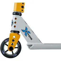 Самокат Micro Trixx 2.0, сірий із жовтим (SA0186) - мініатюра 3