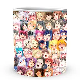 Кухоль GeekLand Ahegao Ахегао anime A 02.26 330 мл білий - мініатюра 2