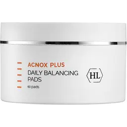 Балансуючі спонжі для обличчя Holy Land Acnox Plus Daily Balancing Pads 60 шт.