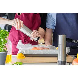 Набір млинків для солі та перцю KitchenAid Universal сріблястий 2 шт. (KOG988OSSSA) - мініатюра 17