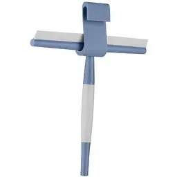 Скребок для скла з гачком Ardesto Solid 22.7х21.7 см блакитний (ARHE3402B)