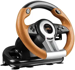 Кермо Speedlink DRIFT O.Z. Racing Wheel PC Black Orange - мініатюра 2