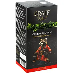 Чай чорний Graff Cherry Samurai 30 г (20 шт. х 1.5 г) - мініатюра 5