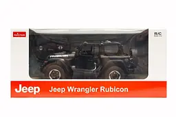 Машинка Rastar Jeep Wrangler JL на управлінні 1:14 чорний 79400 - мініатюра 6