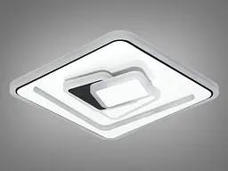 Світильник стельовий LED Diasha 12066, 44W, 2420 лм, 20 см, акрил, метал, сучасний стиль - мініатюра 3