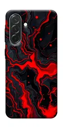 TPU чохол Demsky Black red marble для Samsung Galaxy A37 5G