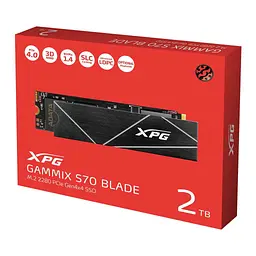Накопичувач SSD Adata m.2 NVMe 2Tb XPG Gammix S70 Blade (AGAMMIXS70B-2T-CS) - мініатюра 5
