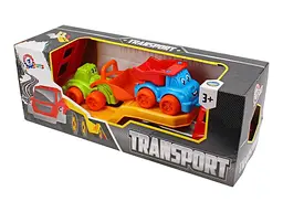 Автовоз з набором ТЕХНОК Будмайданчик 64x21x24см арт.3930