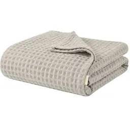 Плед покривало Cosas Bronze Greek Waffle 230х240 см вафельне (Blanket_35Bronze_GreekWaffle_230x240)