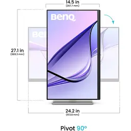 Монітор BenQ MA270U Silver - мініатюра 3