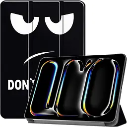 Чохол-книжка BeCover Smart Case для Apple iPad Pro 13 M4 2024 Don`t Touch (711649) - мініатюра 2
