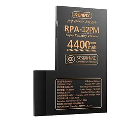 Аккумулятор Remax RPA-12 4400mAh Iphone 12 Pro Max battery - мініатюра 2