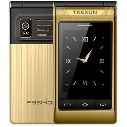 Телефон Tkexun G10-1 4G Yeemi G10-1 gold Dual display