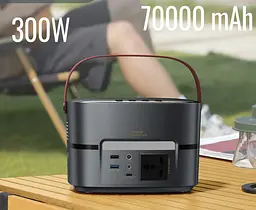 Портативна зарядна станція Remax RPP515 300W 70000mAh Output 220В - мініатюра 3