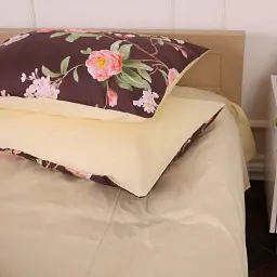 Підковдра MirSon Сатин 22-1346 Stansie 110х140 см Бежева з коричневим (2200006599296) - мініатюра 6