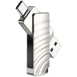 Флеш накопичувач подвійний - USB3.0 і Type-C - Borofone BUD3 128GB