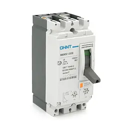 Двополюсний автомат постійного струму CHINT NM8NDC-250B-DC500V, 250A, 25kA, DC500V, 2P, 62x140x78,5mm