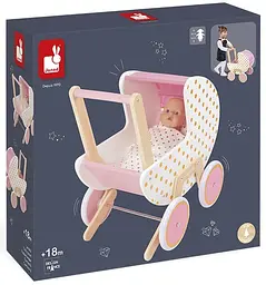 Janod Візок Candy Chic для ляльок - мініатюра 8