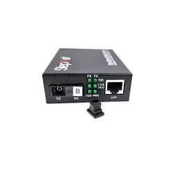 Медіаконвертер 10/100Base-TX to 100Base-FX, SM, 1550nm, SC/PC, 20км Step4Net (MC-R-0,1-1SM-1550nm-20-LFP) - мініатюра 3