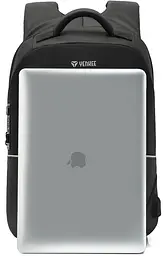 Рюкзак 20L 15.6" Anti Theft Travel YBB 1501 (Black) Yenkee sum0027929 - мініатюра 2