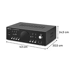 Підсилювач цифровий Auna AMP-218 BT (10034623) - мініатюра 8