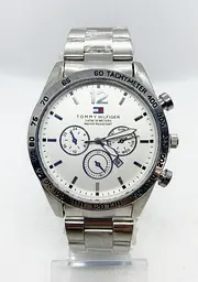 Наручний годинник чоловічий Clockhouse Tommy Hilfiger Сріблястий (IBW792SO) - мініатюра 2