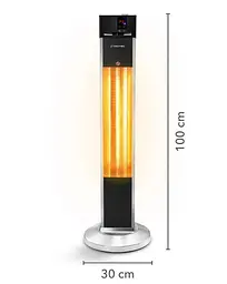 Обігрівач інфрачервоний Trotec IRS 2000 E 2000 W Silver/Black (1410003920) - мініатюра 4