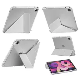 Чохол до планшета BeCover Ultra Slim Origami Transparent Apple iPad Mini 7 2024 Gray (712935) - мініатюра 5